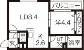 サフィニア七番館の間取り画像