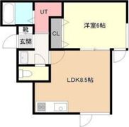 コンサドーレ白石中央の間取り画像
