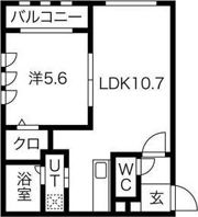 ノイエヴェルト南円山の間取り画像