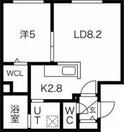B.M.S 豊平の間取り画像