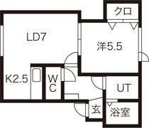 グランフォルテの間取り画像