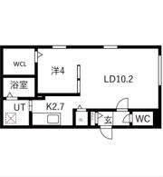Livease S6W13（リヴィースエス6ダブリュー13）の間取り画像