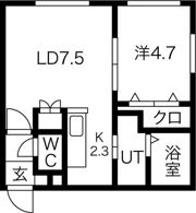F-STAGE元町の間取り画像