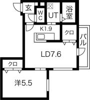 カルディーノN30の間取り画像