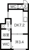 FORTUNA琴似の間取り画像