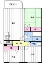 シャトー富士の間取り画像