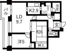 南郷シティハウスIIの間取り画像
