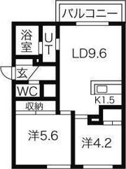 アシルル新川の間取り画像
