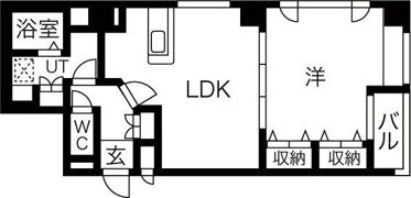 アームズ美術館通IIの間取り画像