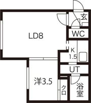 アーバンクラスタ元町IIの間取り画像