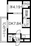 プレジール医大前の間取り画像