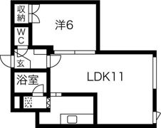 OMレジデンス山の手の間取り画像