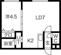 First Class南円山の間取り画像