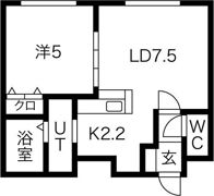 CLARICE元町（クラリーチェ元町）の間取り画像