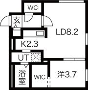 Kanaloa（カナロア）の間取り画像