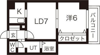 ツリートップ豊平の間取り画像