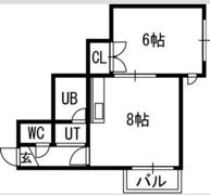 コンフォート栄通21の間取り画像