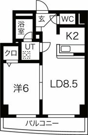 エクリュの間取り画像