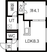 葉月の間取り画像