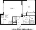 シティレジデンス二十四軒の間取り画像