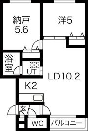 サンモール21の間取り画像