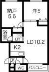 サンモール21の間取り画像