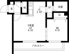 DESTINO Residencia715（ディスティーノレの間取り画像