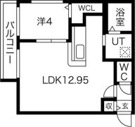 ヴォヤージュ円山の間取り画像
