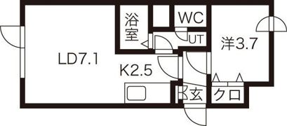 エスパス5・5の間取り画像