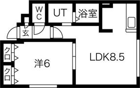 クリアーフィールドの間取り画像