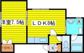 コーポ田村の間取り画像