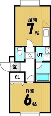アークガーデン平岸57Aの間取り画像