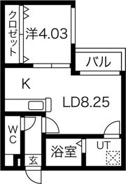 Enchantee医大前の間取り画像
