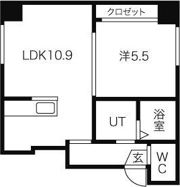 ドーリス北7条館の間取り画像