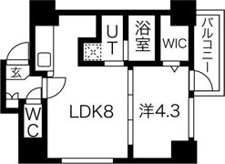 クラッセ北大通りIIIの間取り画像
