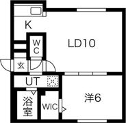 ジュピター月寒東IIの間取り画像
