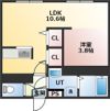 シャトー北24条の間取り画像