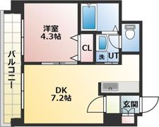 フランセジュール北20条の間取り画像