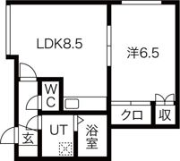 フロンティアの間取り画像