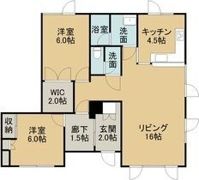 コスモハウスIIの間取り画像