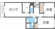 KDマンションIの間取り画像