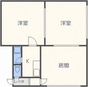手稲ビューハイツの間取り画像