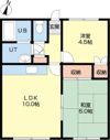 富丘マンションの間取り画像