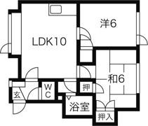 ベジタブルハウスの間取り画像
