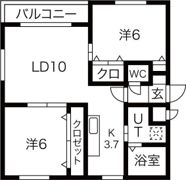PARK HAIM（パークハイム）の間取り画像