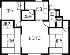 パークマンション1の間取り画像