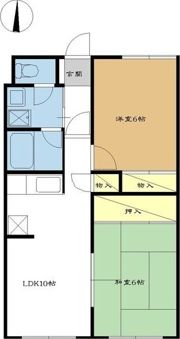 αNEXT102の間取り画像