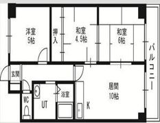 サンシティ新琴似の間取り画像