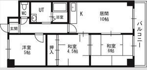 サンシティ新琴似の間取り画像