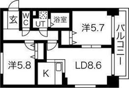 ヘルム21の間取り画像